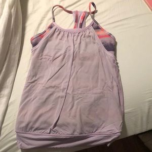 Pink and purple ivivva(lulu lemon) tank top